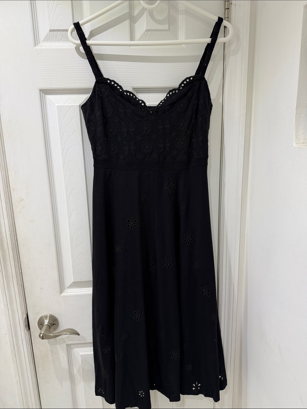 Desigual Black Dress with Intricate Patterns